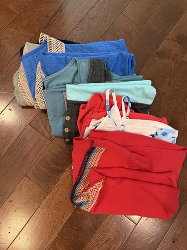 Shein Lot of 8 NEW Womens Large Tops Summer Styles - photo 2