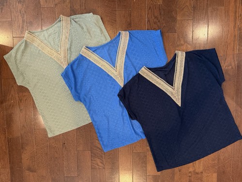 Shein Lot of 8 NEW Womens Large Tops Summer Styles - photo 4