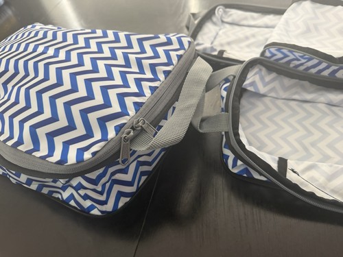 3 piece Compression Packing bags Very Lightly Used Blue BAGAIL - photo 5