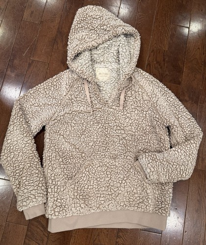 Altar'd State Pullover Sherpa Hoodie Size Small