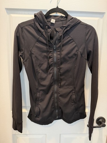 Women’s 90 Degree By Reflex Ruched Slim Fit Zip Up Jacket, Size