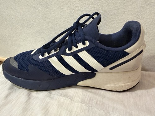 Adidas ZX 1K Boost Men's Size 7 Running Shoes Blue White - photo 4