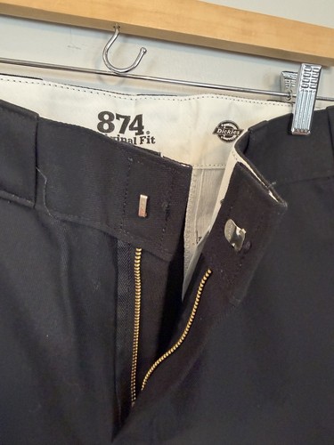 Dickies 874 Original Fit Black Work Pants 29x32 - photo 3