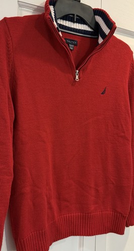 Polo Ralph Lauren Sweater Boys M Big Pony 3/4 Zip - photo 5