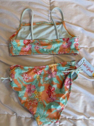 NWT Cat & Jack 2-piece Girls Bikini Swimsuit size L 10/12 - photo 2