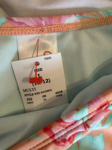 NWT Cat & Jack 2-piece Girls Bikini Swimsuit size L 10/12 - photo 4