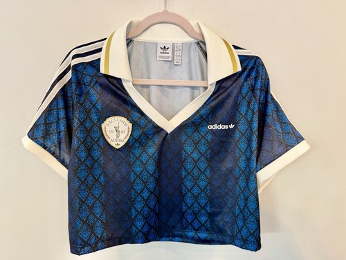 adidas Originals Retro Sports Cricket Jersey Junior XL Crop
