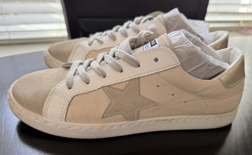 Women’s 7.5 Canvas & suede sneakers, Vintage Havana Bianca