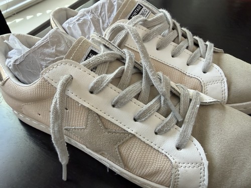 Women’s 7.5 Canvas & suede sneakers, Vintage Havana Bianca - photo 4