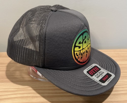 San Clemente Otto Flat Bill Snapback Hat Adjustable Tie-dye - photo 3