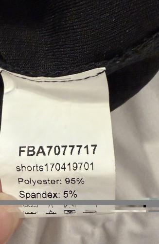 Women's Black Scallop Edge Shorts Size XL Shein - photo 4