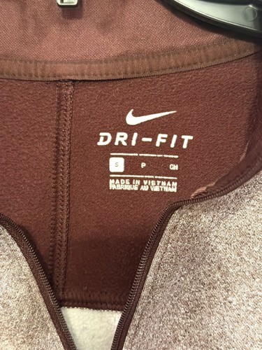 Nike Men's Dri-Fit Therma 1/4-zip Golf Pullover Maroon/Grey S - photo 4