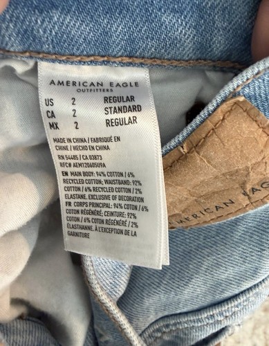 American Eagle Jeans 90s Bootcut Womens Size 2 Blue - photo 2