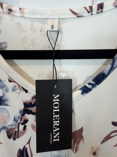 NWT MOLERANI Size Small Womens Floral Tank Dress - photo 2