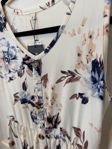 NWT MOLERANI Size Small Womens Floral Tank Dress - photo 3