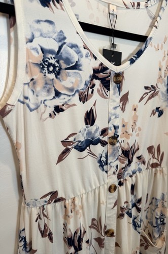 NWT MOLERANI Size Small Womens Floral Tank Dress - photo 4