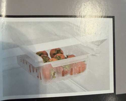Set Of 2 Storage Essentials Clear Clip On Baskets 8x7x3 - photo 3