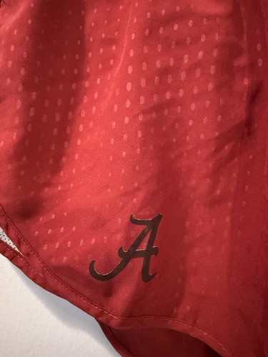 Nike DRI-FIT Womens Running Shorts Univ Alabama Roll Tide Med - photo 2
