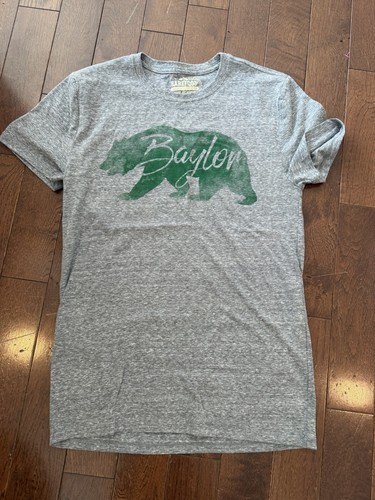 Men’s Cotton Blend T-shirt Barefoot Campus Outfitter Baylor Bear