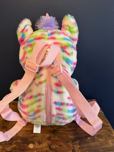 NEW Easter BASKET Carried Away Bags Rainbow Pink Unicorn Backpac - photo 2