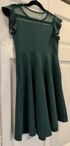 Shein Beautiful Dark Green Party Dress W/Detailed Lace Neck- You - photo 5