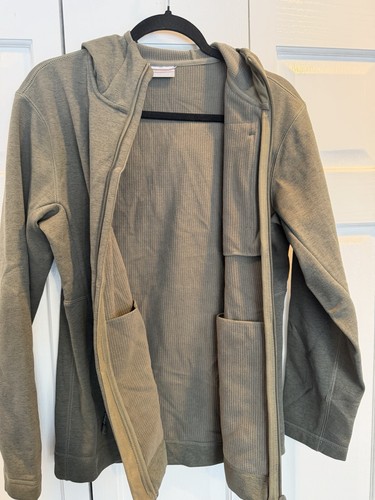 Women’s Polyester fleece jacket, Polatech hooded full-zip -Olive - photo 3