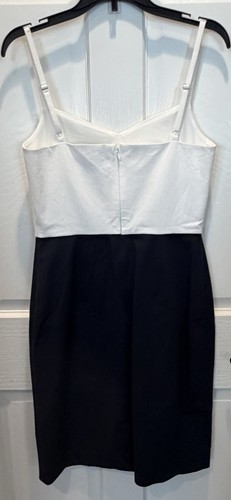 BANANA REPUBLIC Women’s Petite 0 White & Navy Sheath Dress - photo 5