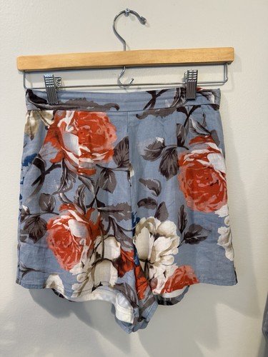 Juniors Polyester floral print shorts, L'Atiste by Amy Small