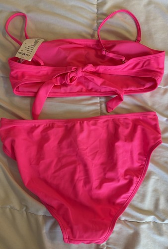 NWT YMI Womens Two Piece Swimsuit Size Medium Hot Pink Bikini - photo 2
