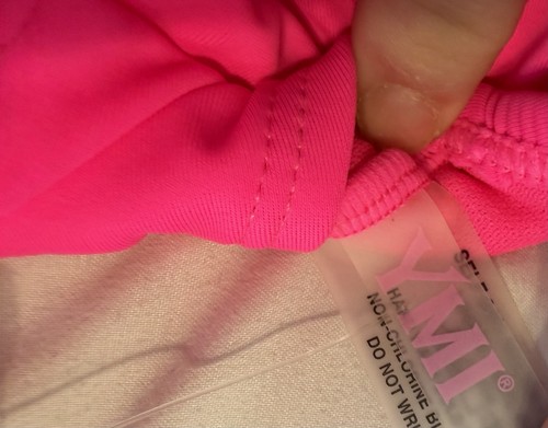 NWT YMI Womens Two Piece Swimsuit Size Medium Hot Pink Bikini - photo 5