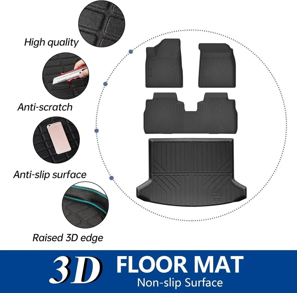 2024-2025 Chevy Blazer EV All Weather Floor and Trunk Mats image indicator(2)