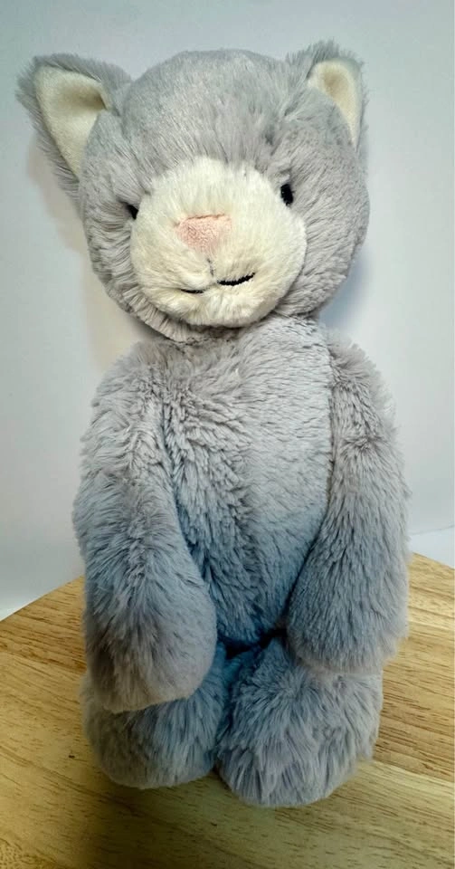 JELLYCAT with tags RETIRED Bashful kitten PERFECT CONDITION - photo 2