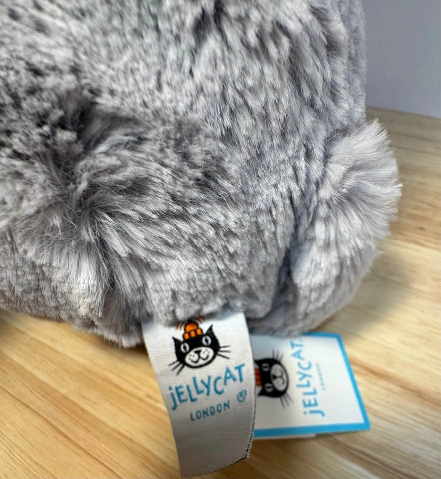 JELLYCAT with tags RETIRED Bashful kitten PERFECT CONDITION - photo 3
