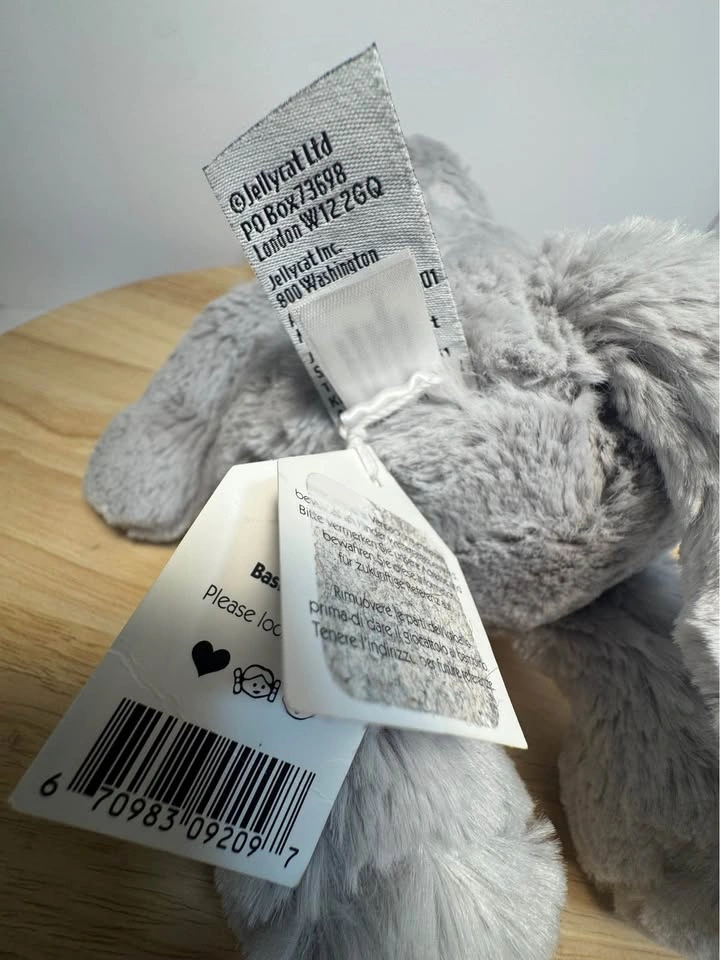 JELLYCAT with tags RETIRED Bashful kitten PERFECT CONDITION - photo 5