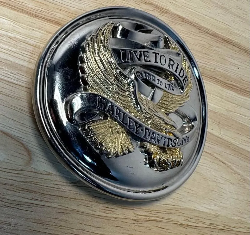2005 Harley Davidson Live to Ride Belt Buckle - photo 3