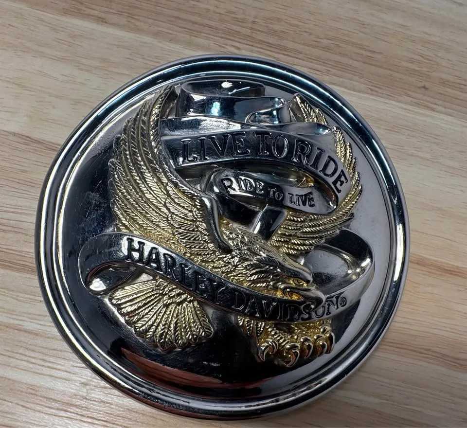 2005 Harley Davidson Live to Ride Belt Buckle - photo 4
