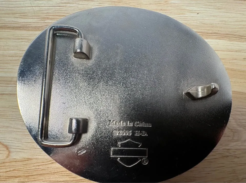 2005 Harley Davidson Live to Ride Belt Buckle - photo 5