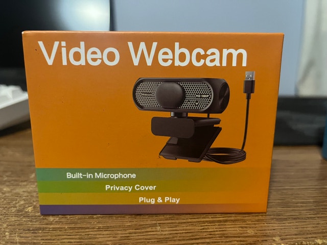 Brand New 1080P HD Webcam – 30 FPS