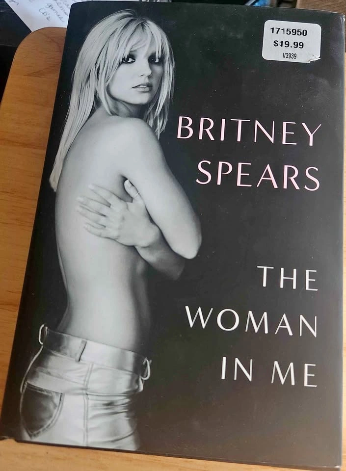 Britney Spears The Woman In Me Hardcover Book