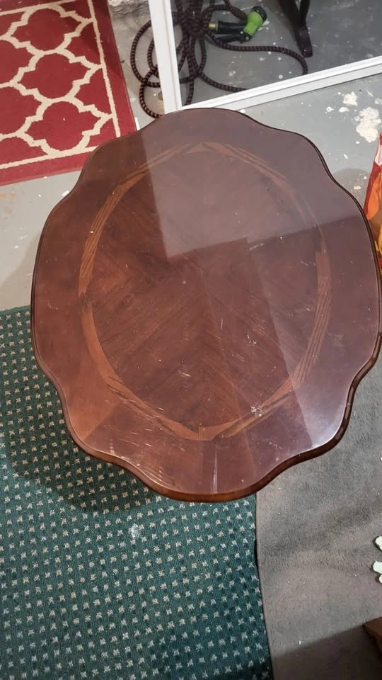 Wooden Side Table ($20) - photo 2