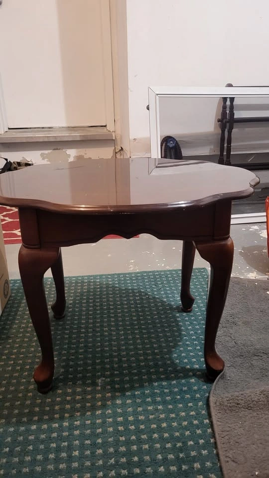 Wooden Side Table ($20) - photo 3
