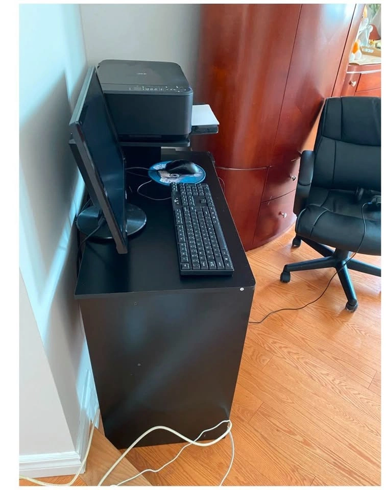 Computer Stand with Printer Holder - photo 2