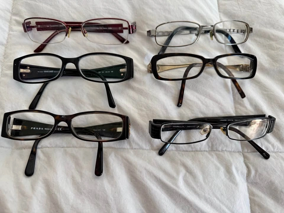 6 Pairs of Designer Eyeglasses: Prada, Gucci, and More