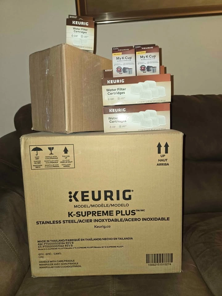 Keurig K-Supreme Plus Stainless Steel + 6 Accessories (BNIB) - photo 2