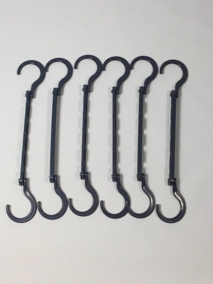 6 Pack Space Saving Hangers, Premium Smart Hanger - photo 2