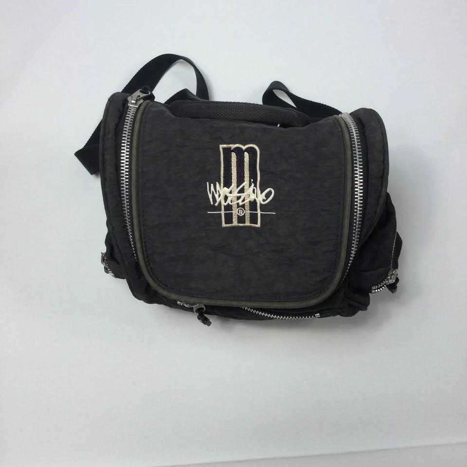 Vintage Mossimo Black Mini Backpack w Top Handle & Adjustable St - photo 2