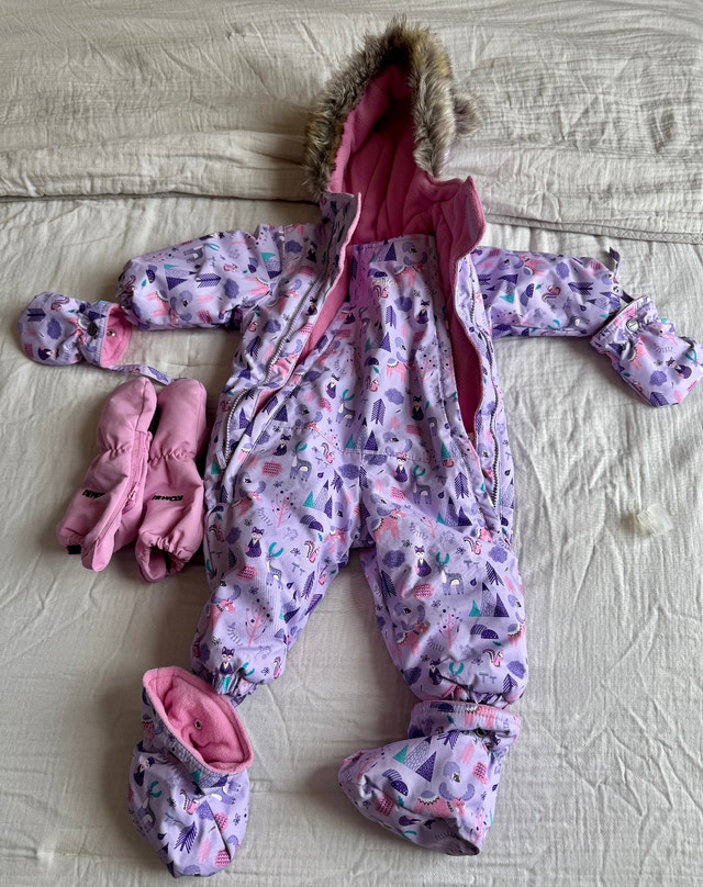 Brand New size 12 months snowsuit