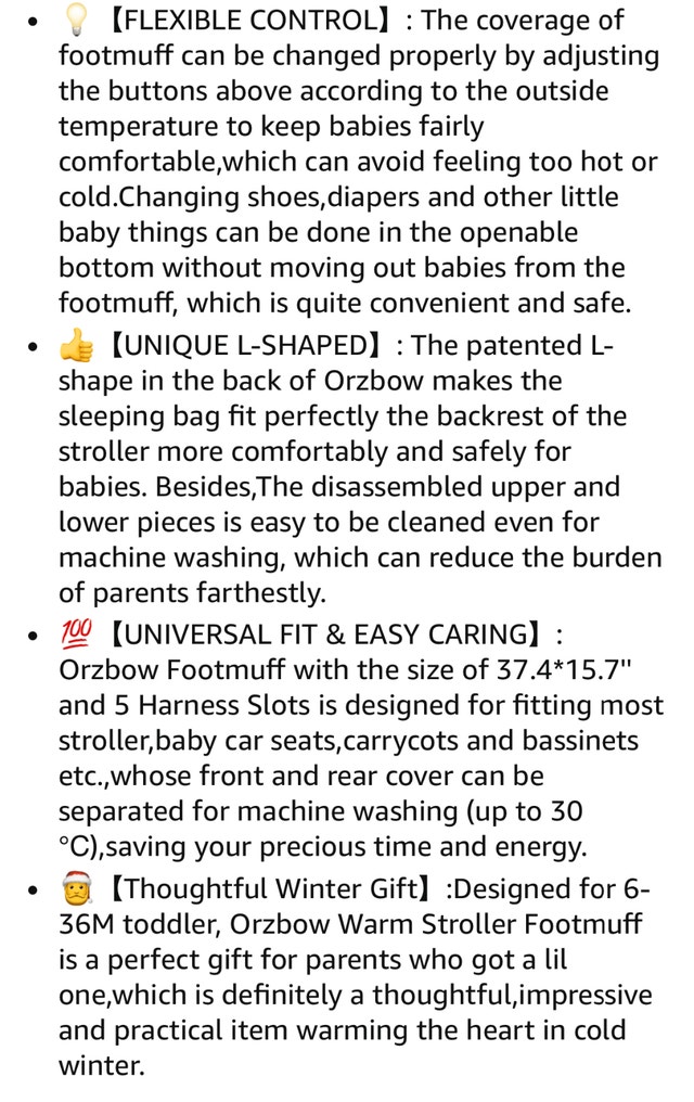 Winter/Spring Stroller Seat Cover - photo 5