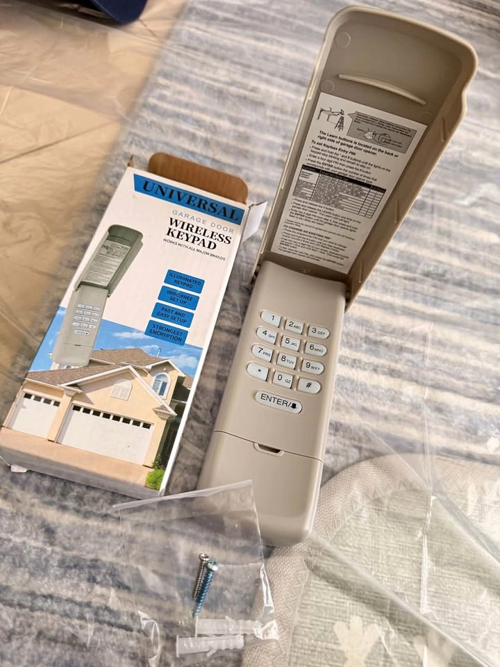 Universal Garage Door Wireless Keypad