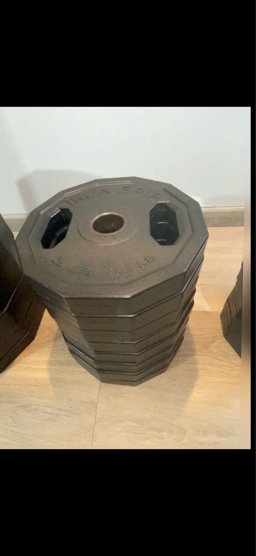 Pre-Owned Iron Grip Urethane Plates For Sale - photo 4